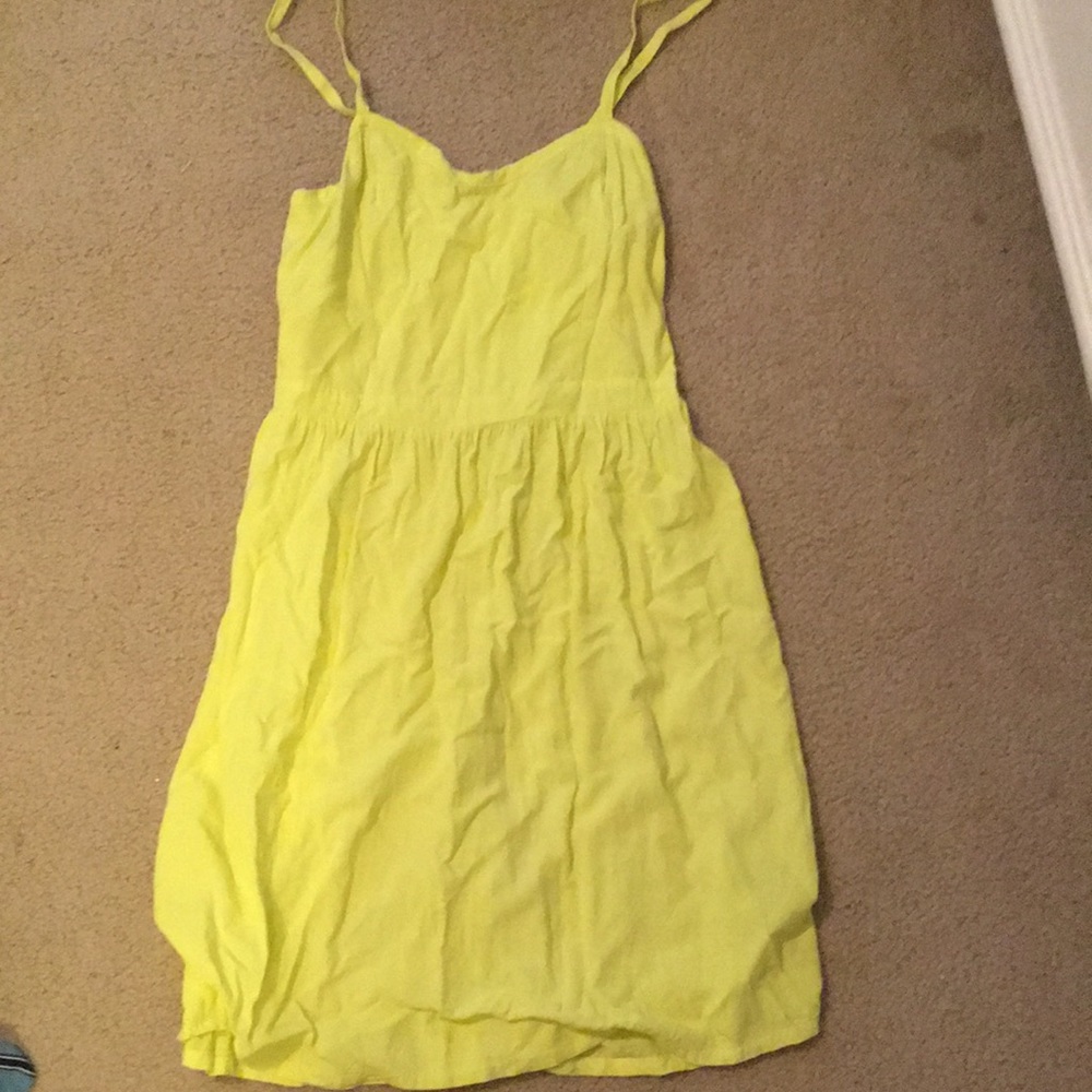yellow sundress